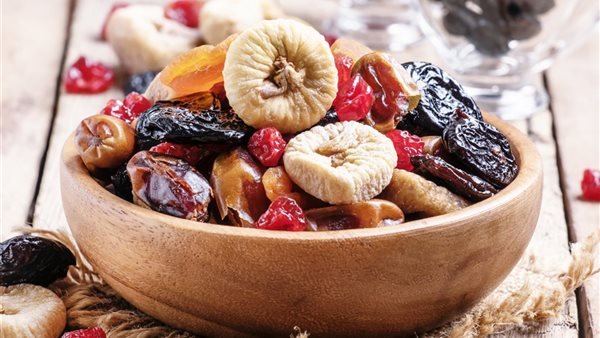 فوائد الفواكه المجففة لزيادة الوزن